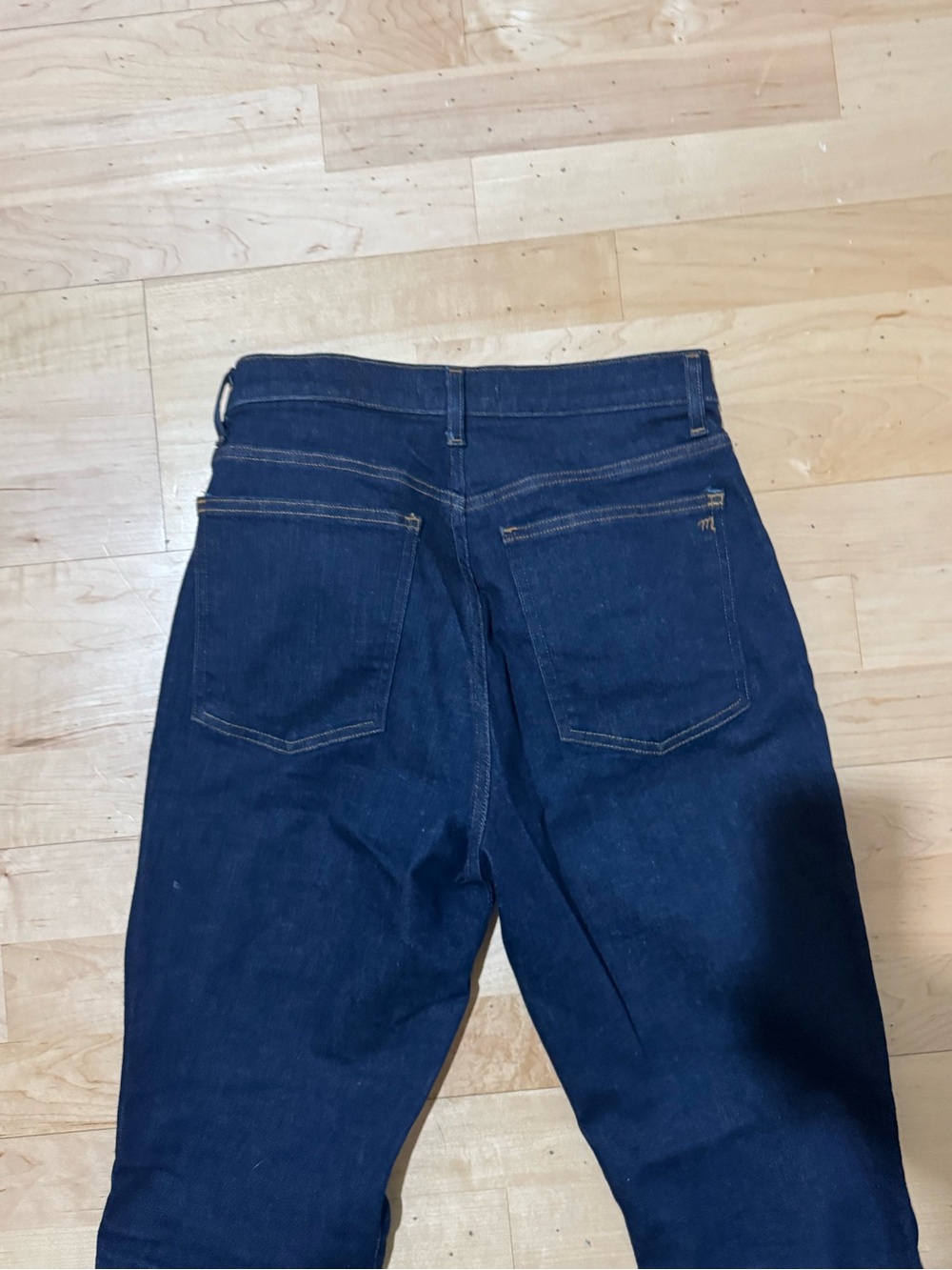 Madewell Dark Blue Flare Jeans - Picture 12 of 12